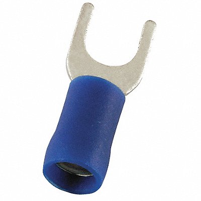POWER FIRST 24C931 Fork Terminal Tin Copper Blue PK100