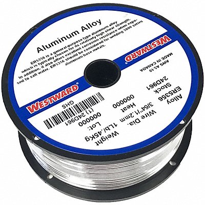 WESTWARD ER535604701 Mig Welding Wire ER5356 0.047 1lb