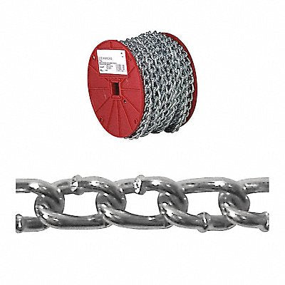 CAMPBELL T0722527 2/0 Twist Link Machine Chain 70Ft Reel
