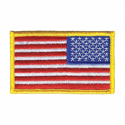 HEROS PRIDE 41 Embroidered Patch U.S. Flag Full