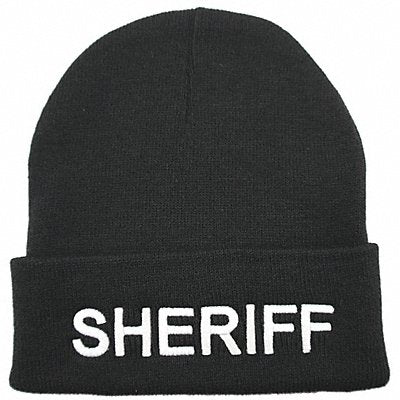 HEROS PRIDE 6878 Sheriff Watch Cap Beanie Black Universal