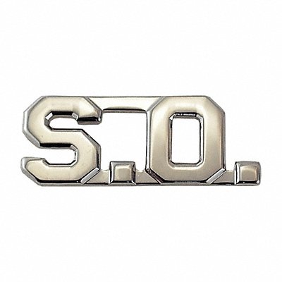HEROS PRIDE 4321N Metal Rank Insignia S.O. Nickel PR