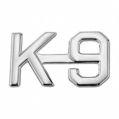 HEROS PRIDE 4331N Metal Rank Insignia K-9 Nickel PR