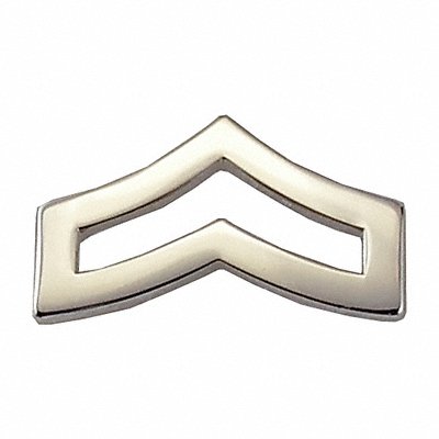 HEROS PRIDE 4405MN Metal Rank Insignia CPL. Chevron Nckl PR