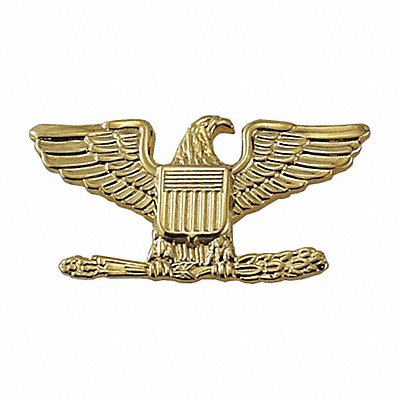 HEROS PRIDE 4413MG Metal Rank Insignia Col. Eagle Gold PR