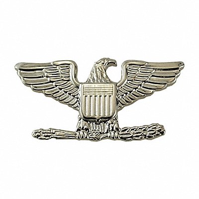 HEROS PRIDE 4413MN Metal Rank Insignia Col. Eagle Nickel PR
