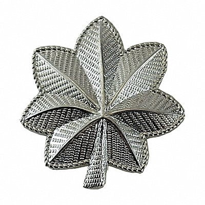 HEROS PRIDE 4427RN Metal Rank Insignia Maj. Leaf Nickel PR
