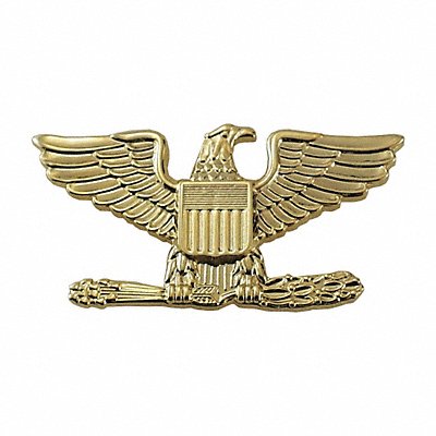 HEROS PRIDE 4428PG Metal Rank Insignia Col. Eagle Gold PR