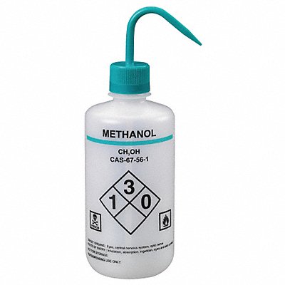 LAB SAFETY SUPPLY 24J885 Wash Bottle 1 L 93.2 mm Dia PK4