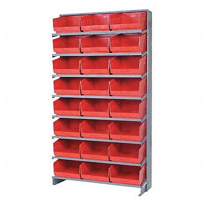QUANTUM STORAGE SYSTEMS QPRS209RD G7019 Pick Rack 12inx64inx36in Red