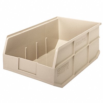 QUANTUM STORAGE SYSTEMS SSB465IV G7050 Shelf Bin Ivory Polypropylene 7 in