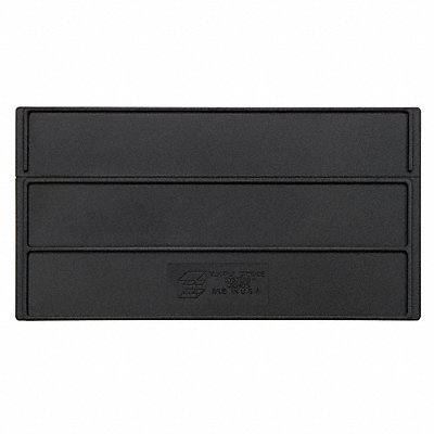 QUANTUM STORAGE SYSTEMS DSS405 Divider 10 1/8 in Black 6 PK6