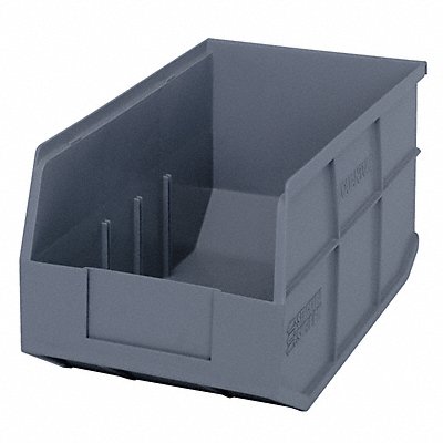 QUANTUM STORAGE SYSTEMS SSB445GY G7047 Shelf Bin Grey Polypropylene 7 in