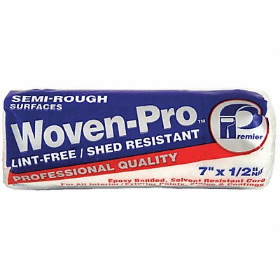 PREMIER 743 Paint Roller Cover 7 L 1/2 Nap Woven