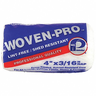 PREMIER 441 Paint Roller Cover 4 L 3/16 Nap Woven