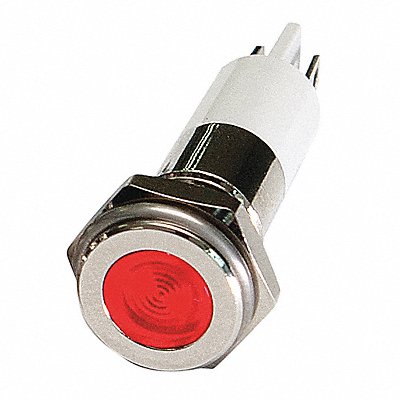 GRAINGER 24M104 Flush Panel Light Red 110 V AC