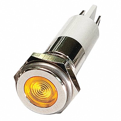 GRAINGER 24M105 Flush Panel Light Yellow 110 V AC