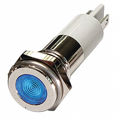 GRAINGER 24M107 Flush Panel Light Blue 110 V AC