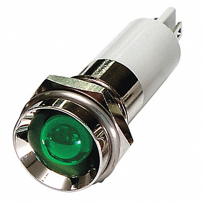 GRAINGER 24M123 Protruding Panel Light Green 24 V DC