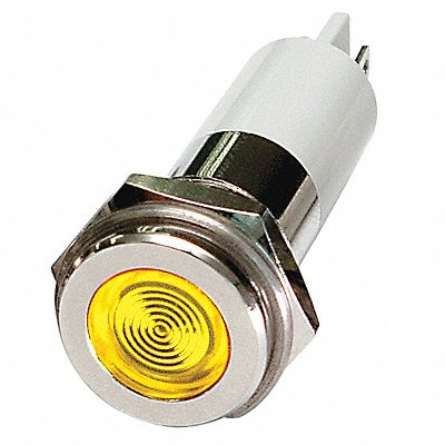 GRAINGER 24M134 Flush Panel Light Green 24 V DC