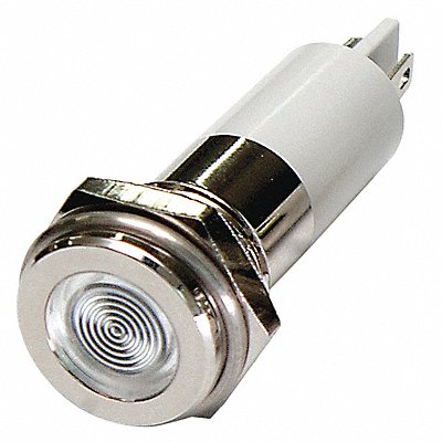 GRAINGER 24M142 Raised Panel Light Red 3 V DC