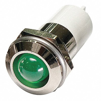 GRAINGER 24M150 Raised Panel Light Green 24 V DC