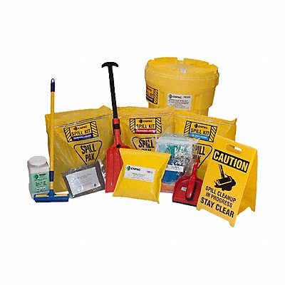 ENPAC 13SHT30 Spill Kit Chem/Hazmat Yellow