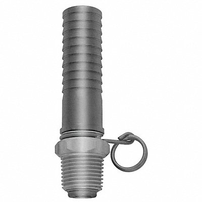 SANI-LAV N21S Swivel Hose Adaptor SS 1/2 x 1/2