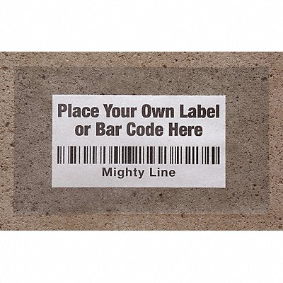 MIGHTY LINE LABELPROT Clear Protective Overlay 6inx10in PK100