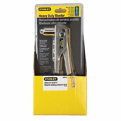 STANLEY MR55C5 Riveter Right Angle Steel Spring Loaded
