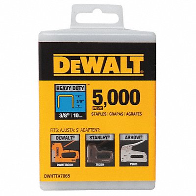 DEWALT DWHTTA7055 Heavy Duty Staple 25/64 5/16 Leg PK5000