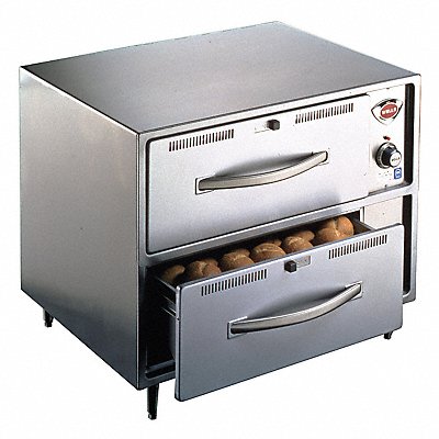 WELLS MANUFACTURING RW2 Double Drawer Warmer 900 Watt