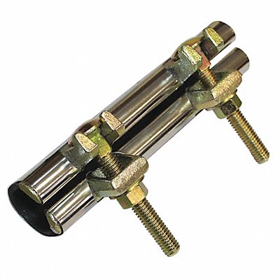 GRAINGER 24T954 Repair Clamp 1/2 MaxOD Partial Cov 6 L