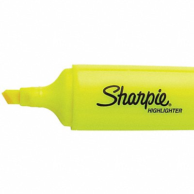 SHARPIE 25005 Highlighter Wide Barrel Yellow PK12