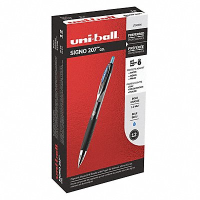 UNI-BALL 1790896 Rollerball Pens Blue PK12