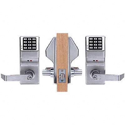TRILOGY PDL5300US26D Electronic Lock Brushed Chrome 12 Button