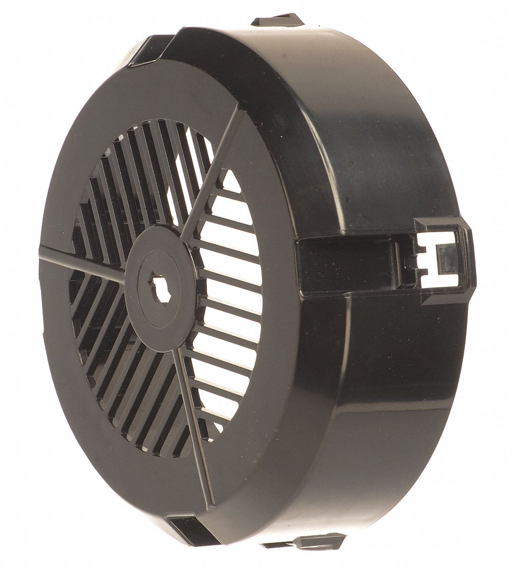 DAYTON 2070480300 External Cooling Fan Cover Plastic