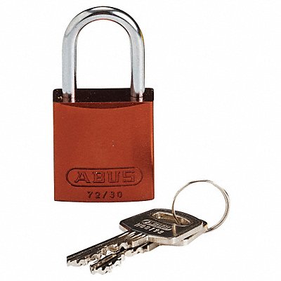 BRADY 133276 K7466 Lockout Padlock KD Brown 1-7/16 H