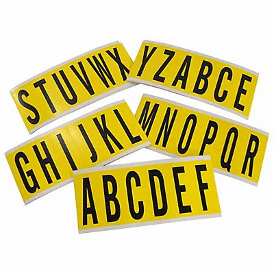BRADY 133273 K7466 Lockout Padlock KD Yellow 1-7/16 H