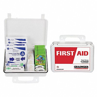 GRAINGER 54615 Heat Stress Kit 198pcs 3x7 White