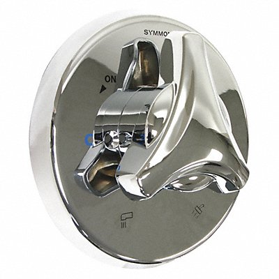 SYMMONS S254LWG15 Gooseneck Chrome Symmons Cast Brass