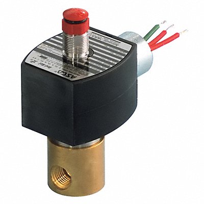 REDHAT EF8321G00224DCDD Solenoid Valve Brass NC Air Inert Gas
