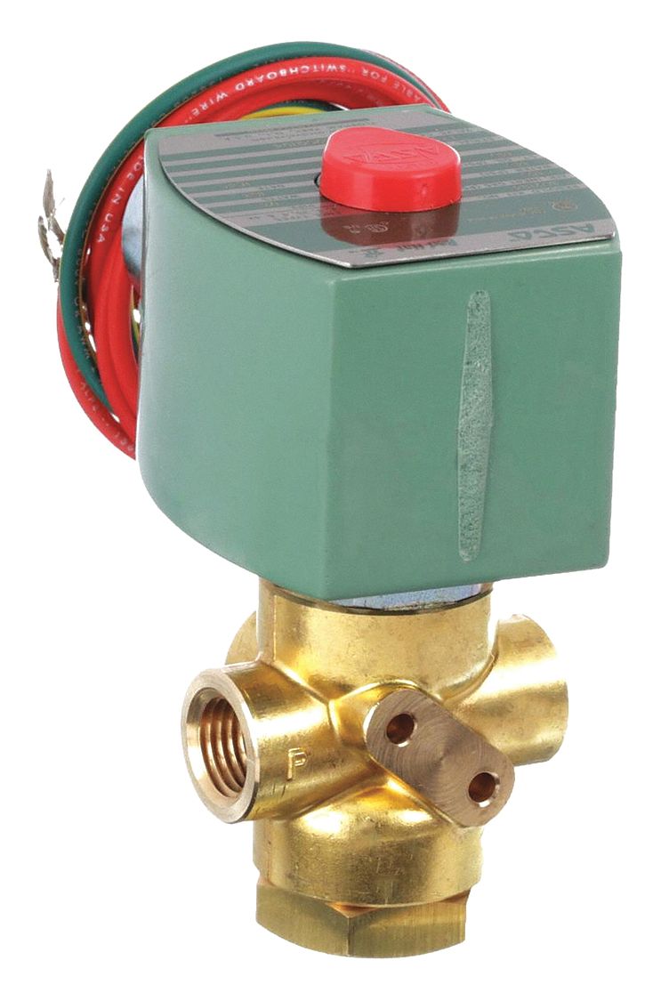 REDHAT 8320G1941206011050DA Solenoid Valve Brass NO Air Inert Gas