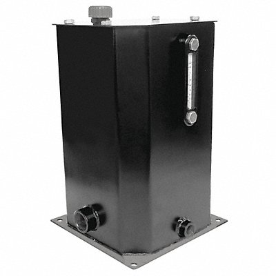 GRAINGER 24W703 Hydraulic Reservoir 10 gal Steel