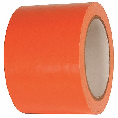 GRAINGER 24WH25 Floor Tape Orange 4 inx216 ft Roll PK2