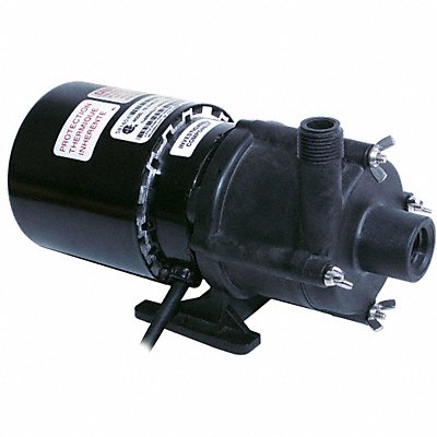 LITTLE GIANT 581614 Cntrfugl Pump 1/2in MNPT 1/25hp Glss PPS