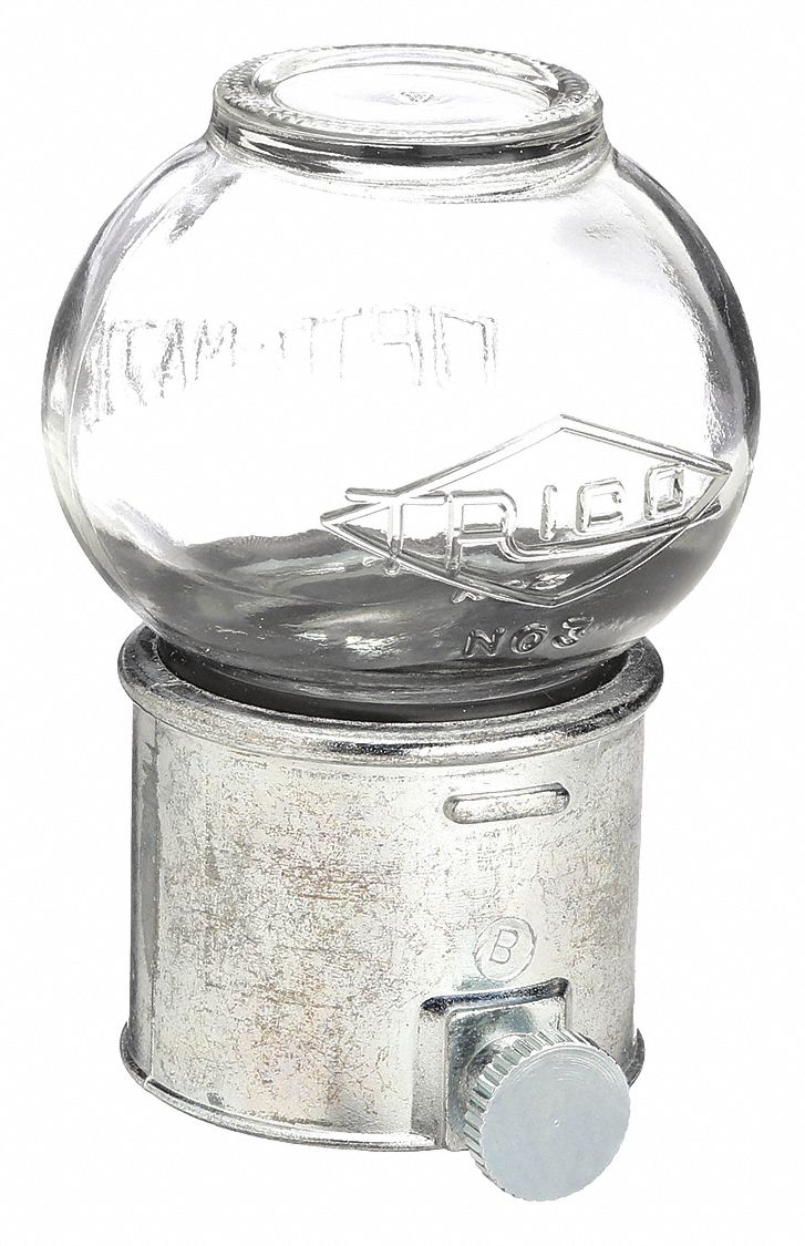 GRAINGER 20403R Bowl Single 3 1/2 in H