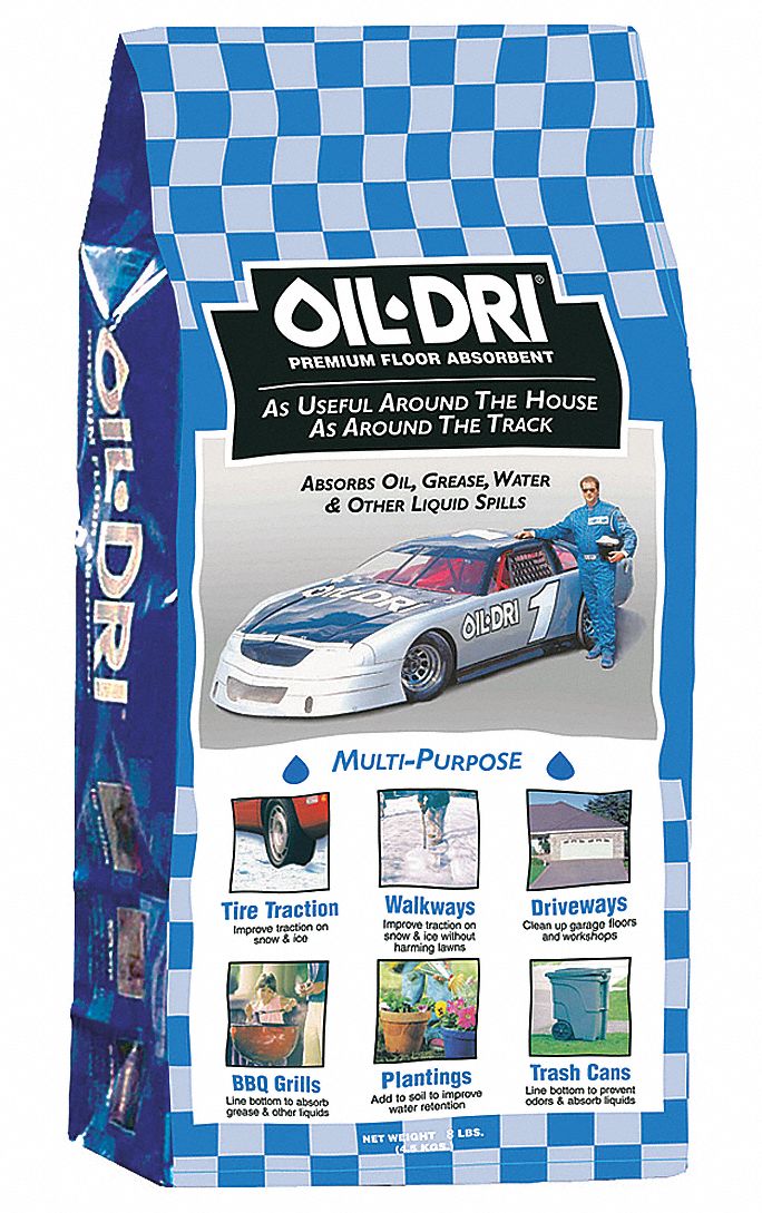 OIL-DRI I01008G78 Maintenance Absorbent 8 lb Bag