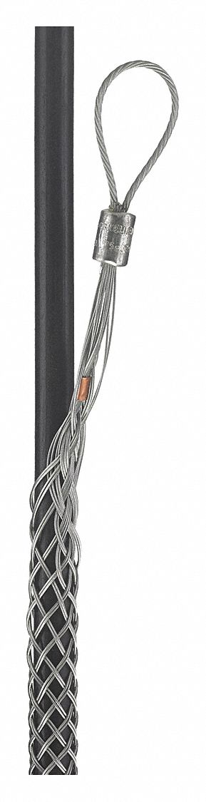 HUBBELL WIRING DEVICE-KELLEMS 3308004 Pulling Grip Galvenized Steel Eye 8 L