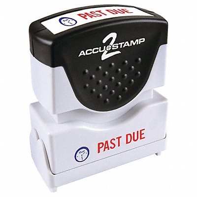 COSCO 38919 Message Stamp PAST DUE